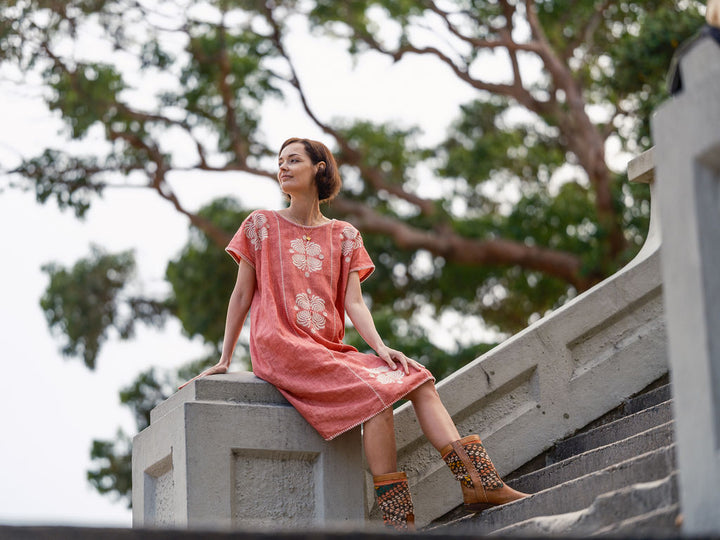 THE TIPPI KAFTAN  - WATERMELON