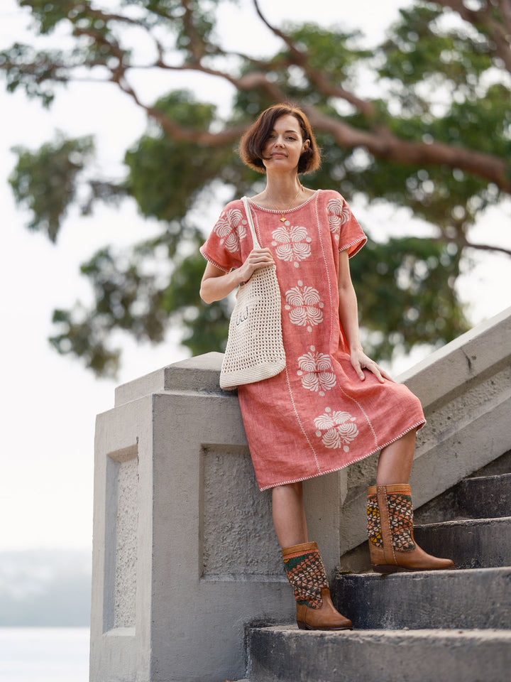 THE TIPPI KAFTAN  - WATERMELON