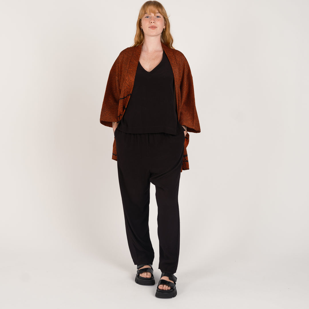 THE RELAXED PANT Black