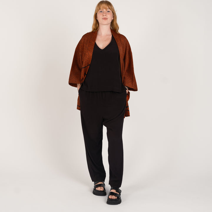 THE RELAXED PANT Black