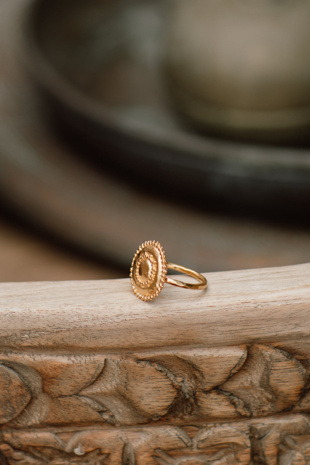 KAAVYA Ring 22k Vermeil