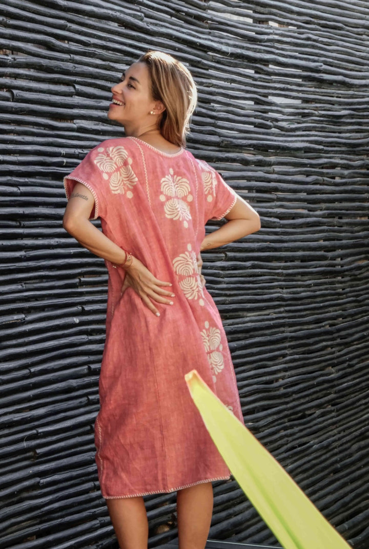 THE TIPPI KAFTAN  - WATERMELON