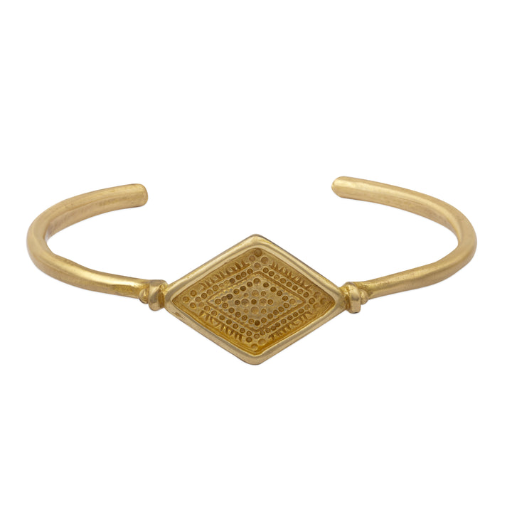 KAAVYA Cuff in Brass