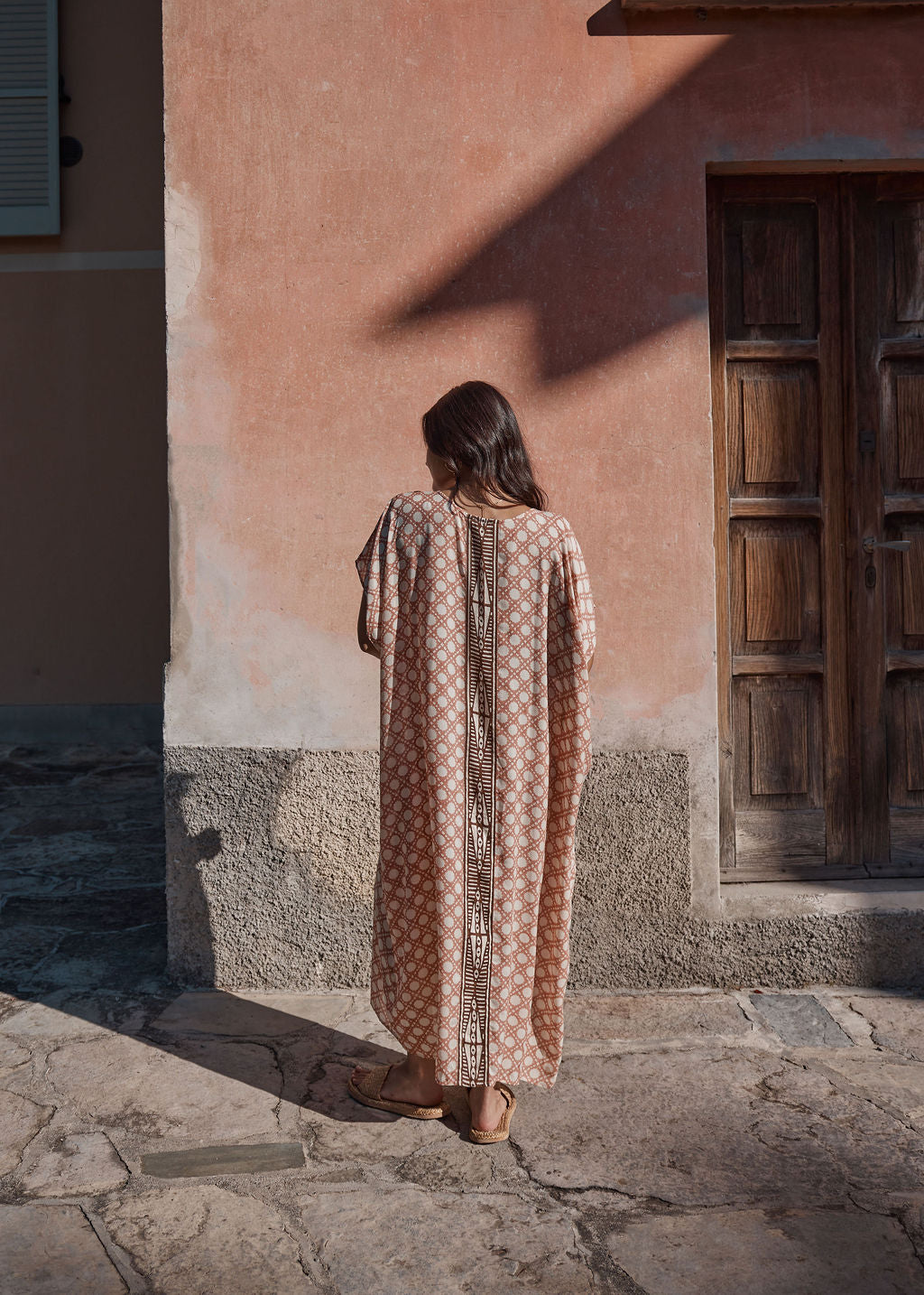 THE SUNDAY KAFTAN – DUSTY ROSE
