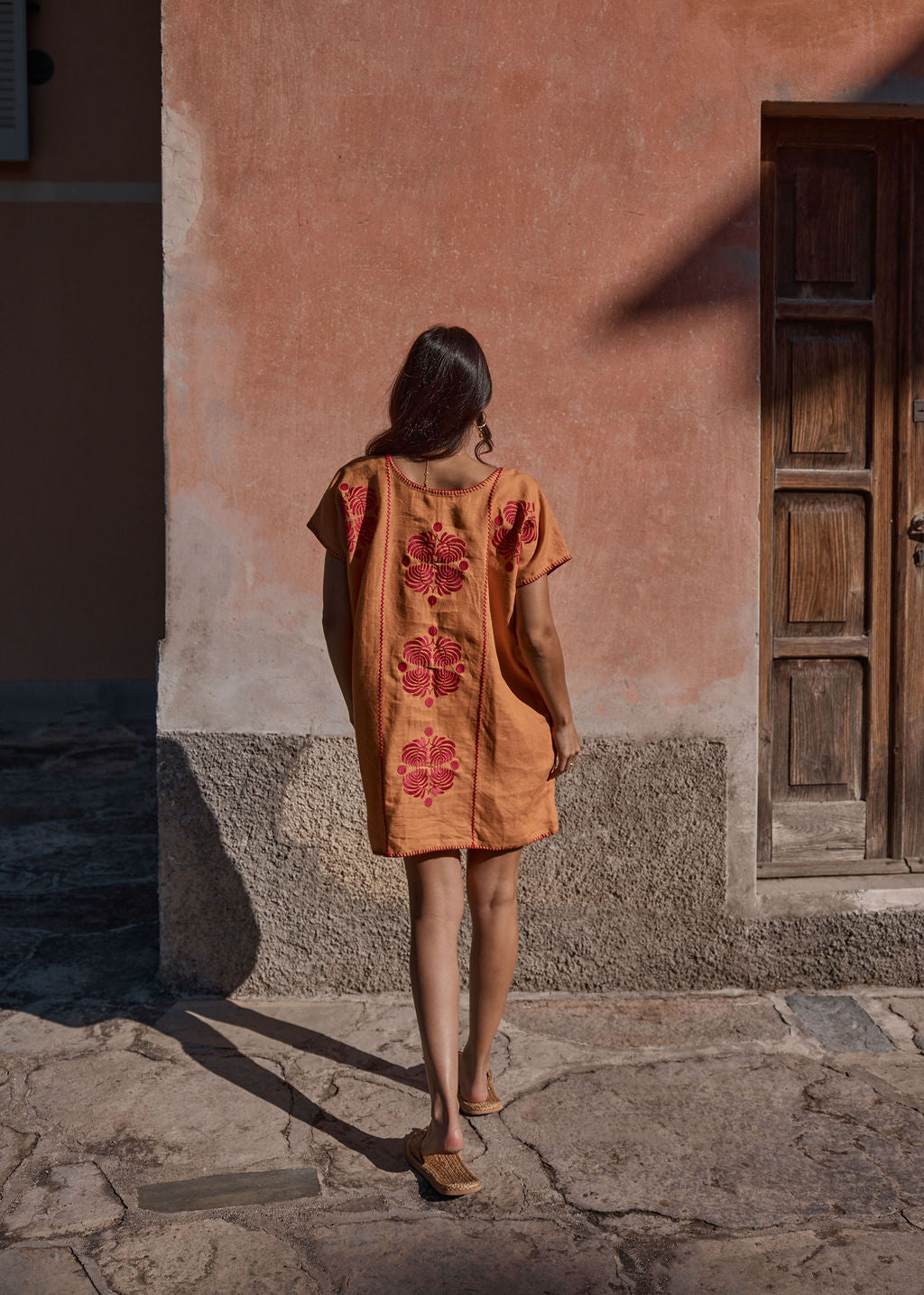 THE TIPPI MINI - TANGERINE AND FUCHSIA