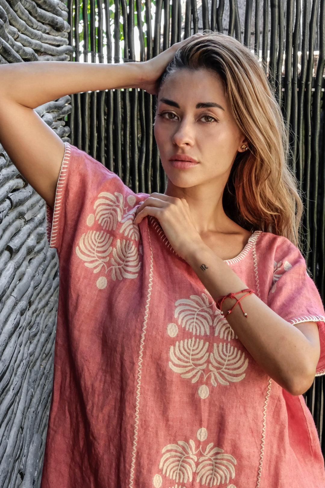 THE TIPPI KAFTAN  - WATERMELON