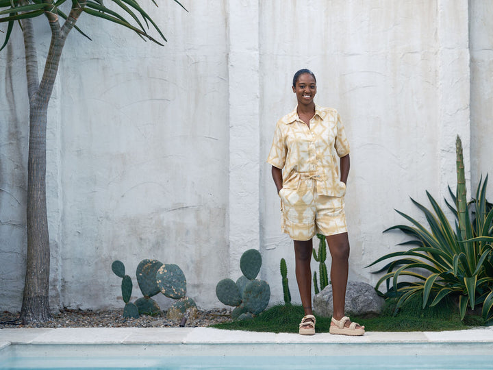 BISCOTTI SHIBORI SHORTS