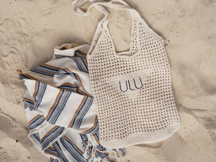 ULU LOUNGE CROCHET BAG - IVORY