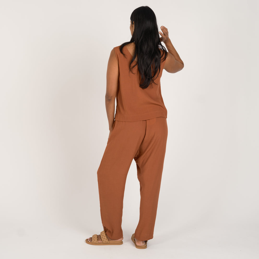 THE RELAXED PANT Amber