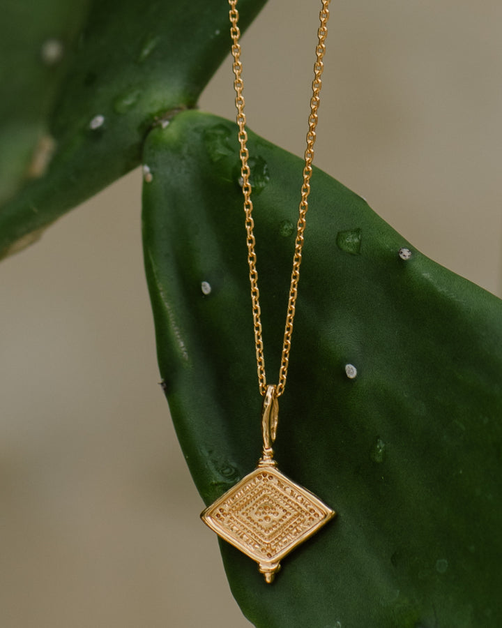 KYA Necklace 22k gold plated