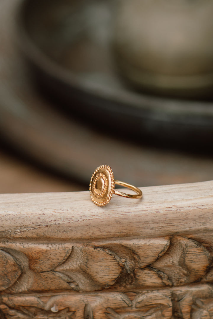 KAAVYA Ring 22k Vermeil