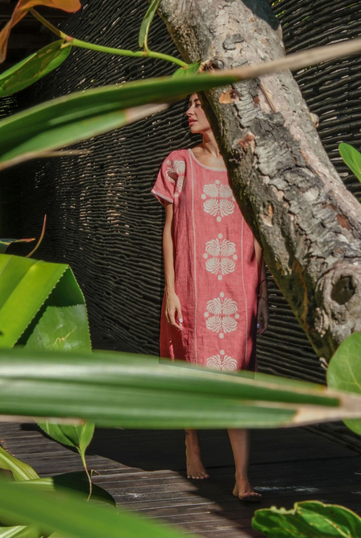 THE TIPPI KAFTAN  - WATERMELON